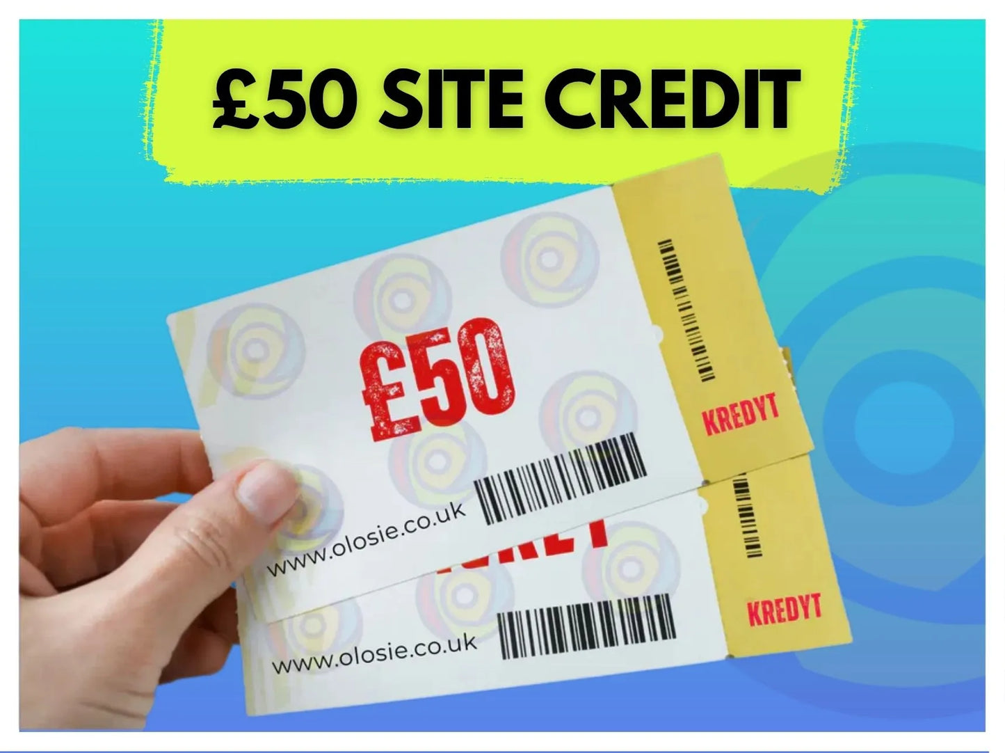 Wygraj £50 do wydania na naszej stronie!