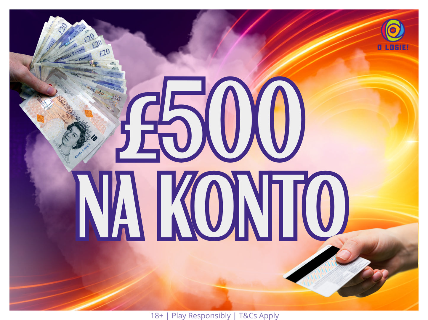 Wygraj £500 przelew na Twoje konto!