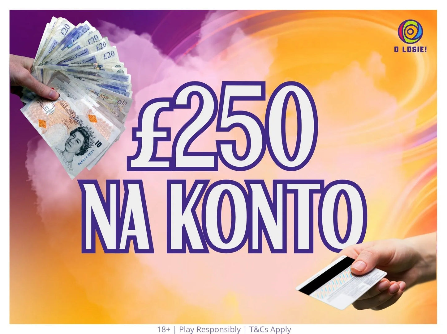 Wygraj £250 na konto za jedyne £1.95!