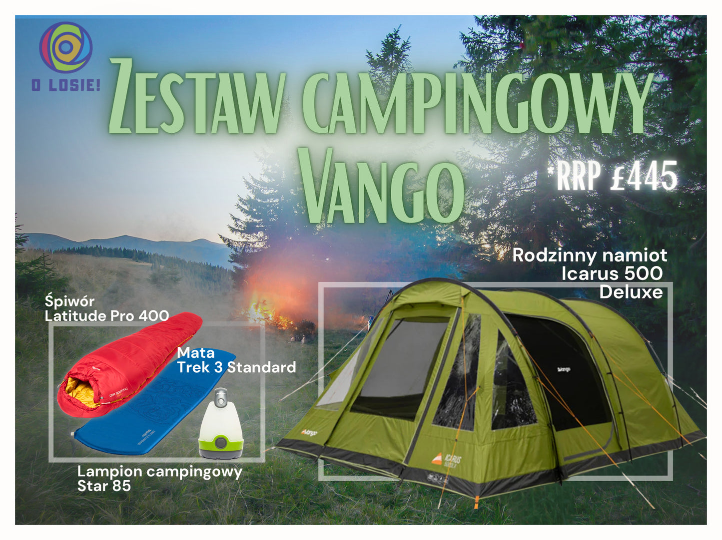 Ekskluzywny Zestaw Kempingowy Vango