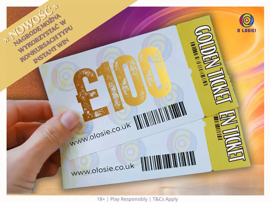 £100 kredytu do wydania na O LOSIE!