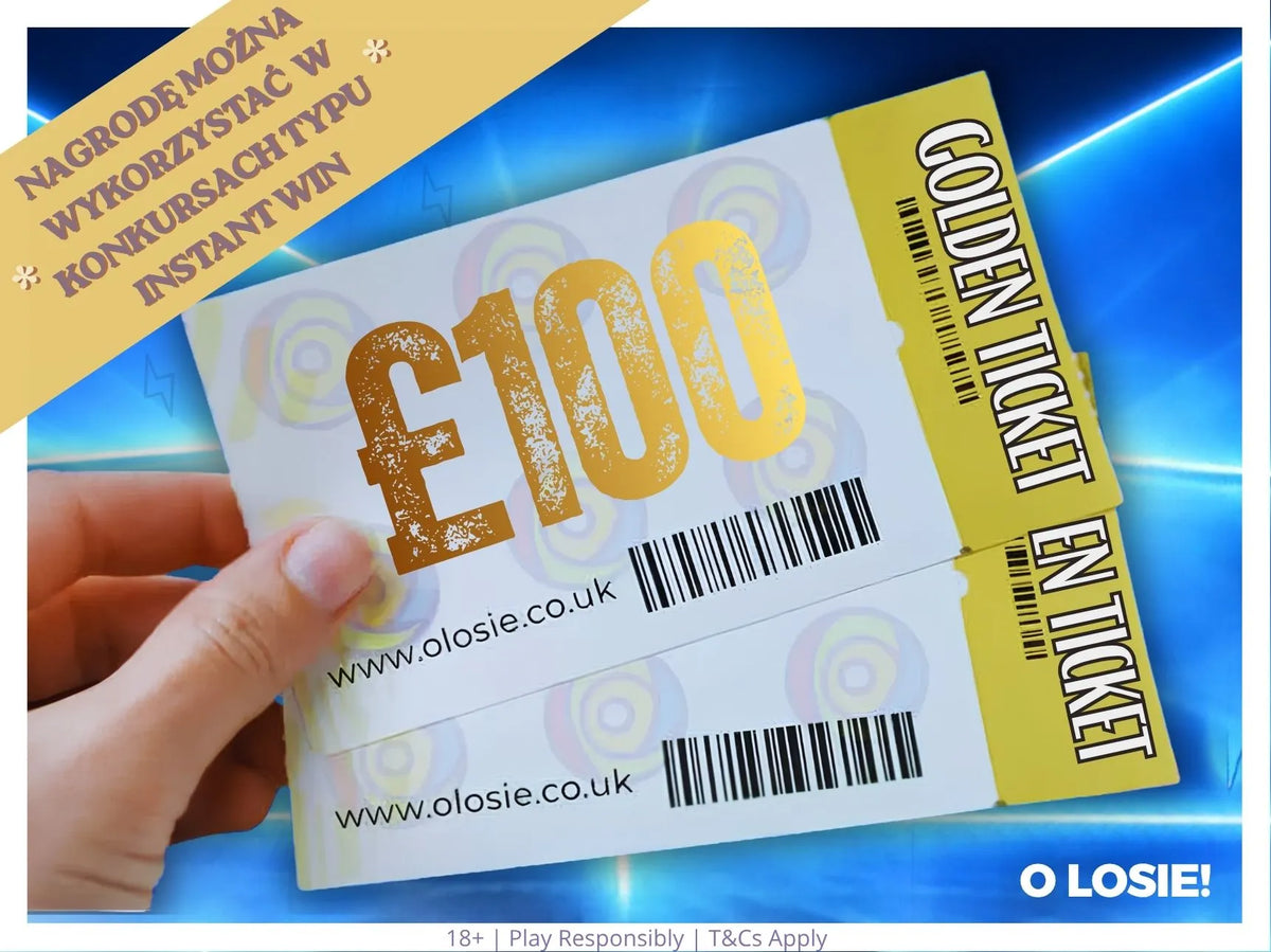 £100 kredytu do wykorzystania na O LOSIE!