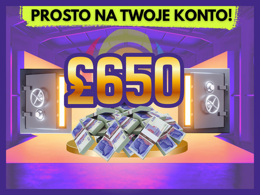 £650 w gotówce- całkowicie wolnych od podatku!