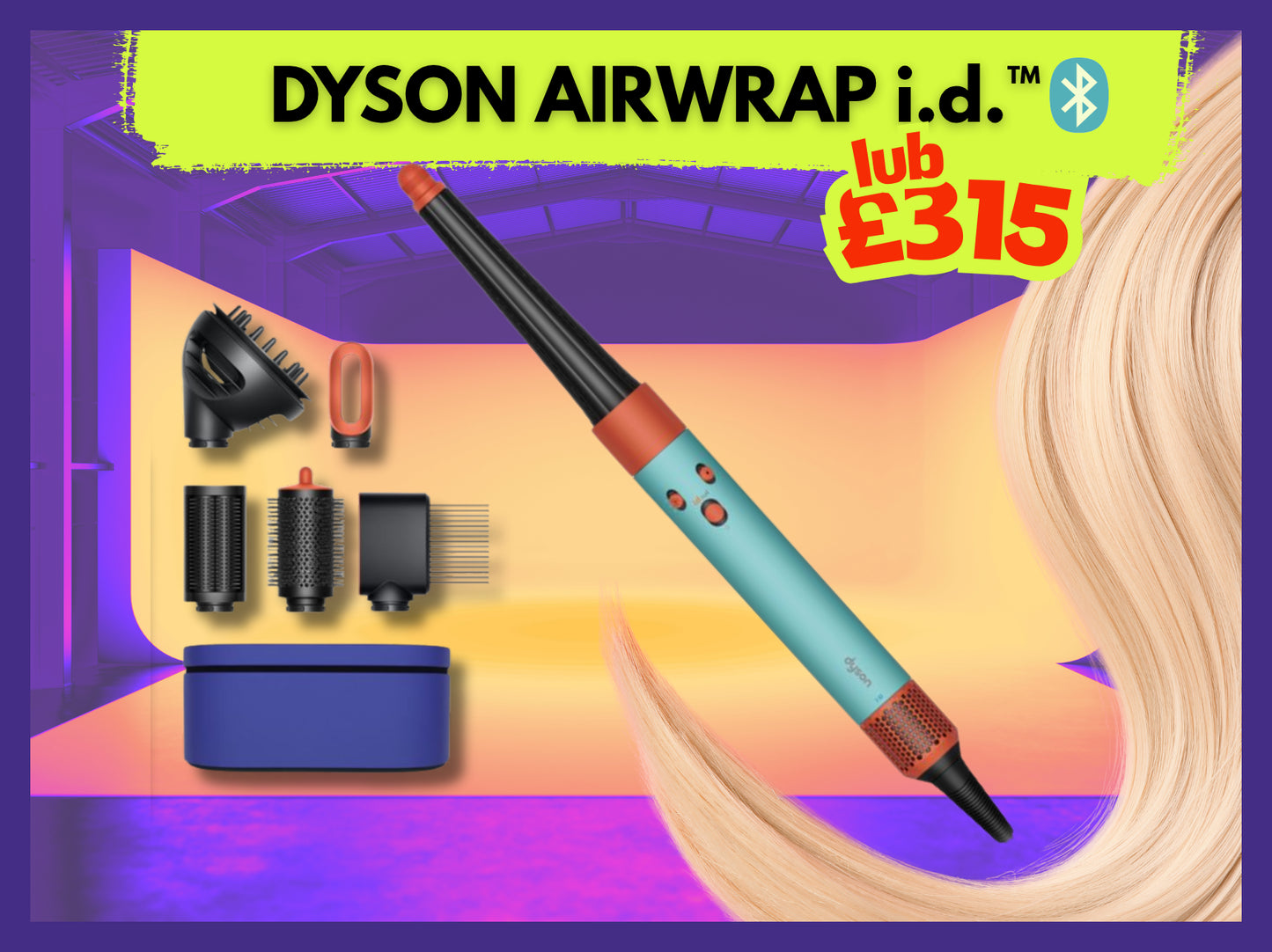 💨 Dyson Airwrap i.d.™ lub alternatywnie £315