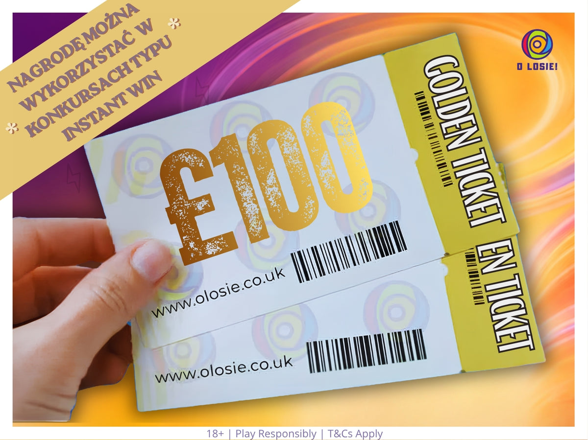 £100 kredytu do wydania na O LOSIE!