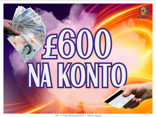 Wygraj £600 prosto na swoje konto!